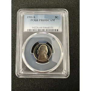 1991-S Jefferson Nickel